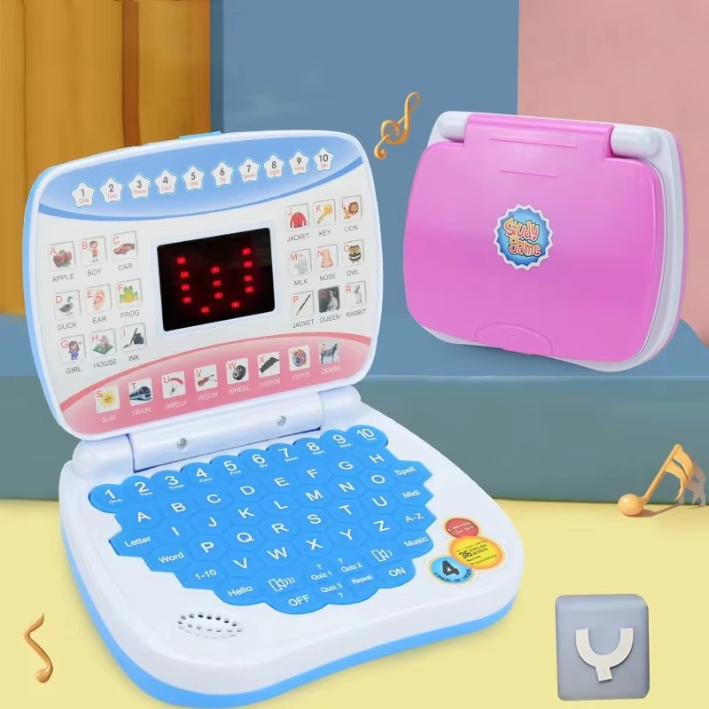 Kids Educational Computer - 学習マシン ラップトップコンピュータ 子供用電子玩具 就学前言語教育玩具 ギフト 幼児
