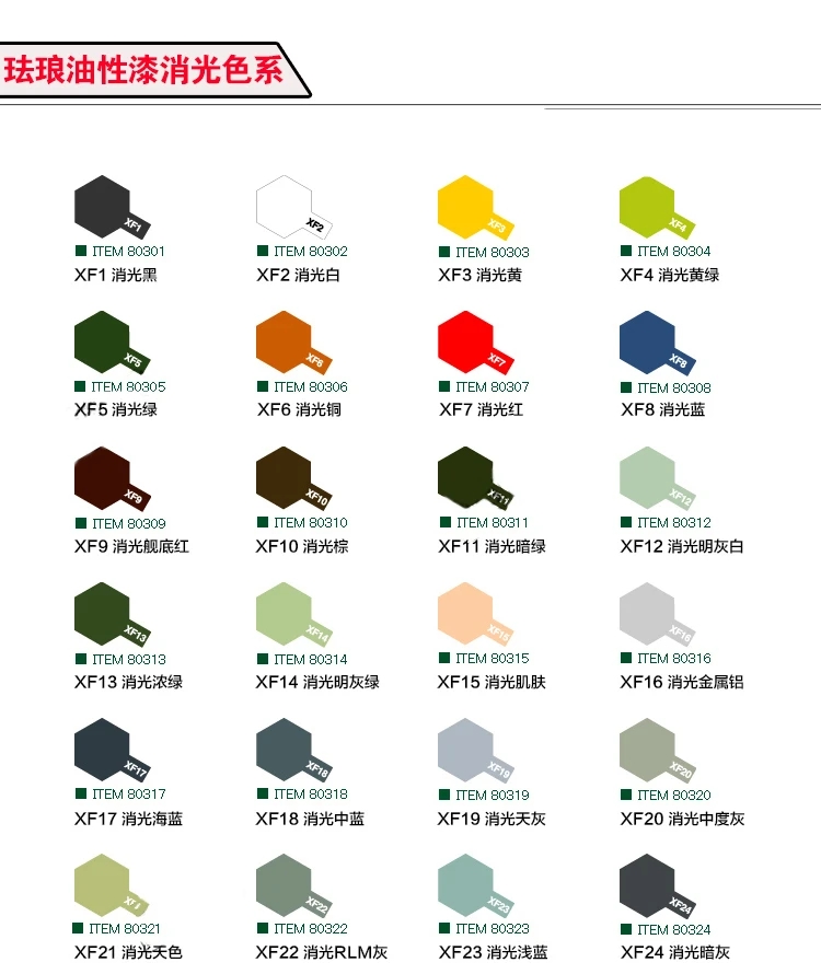 Tamiya Model Paint Set - タミヤ-ミリタリープランニング、グダムドカラーペン、コーティングスプレー、装飾モデル、ユールセスマットライト、xf1、xf24用のエナメルペイント