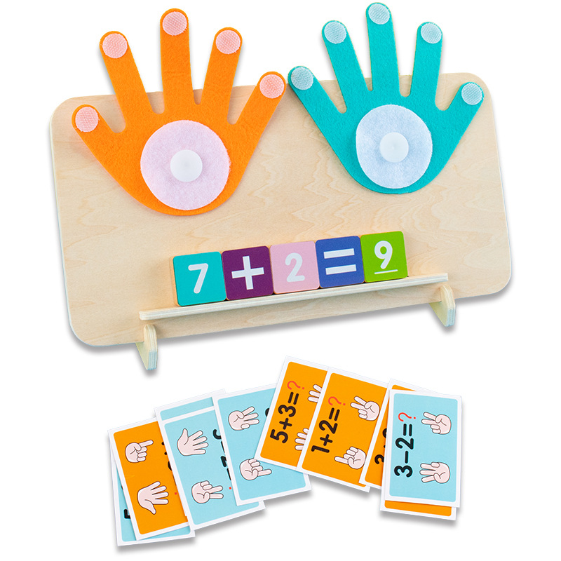 Kids Education Number - 子供モンテッソーリおもちゃ木製指数字数学おもちゃ子供カウント早期学習知育玩具幼児知能ゲーム