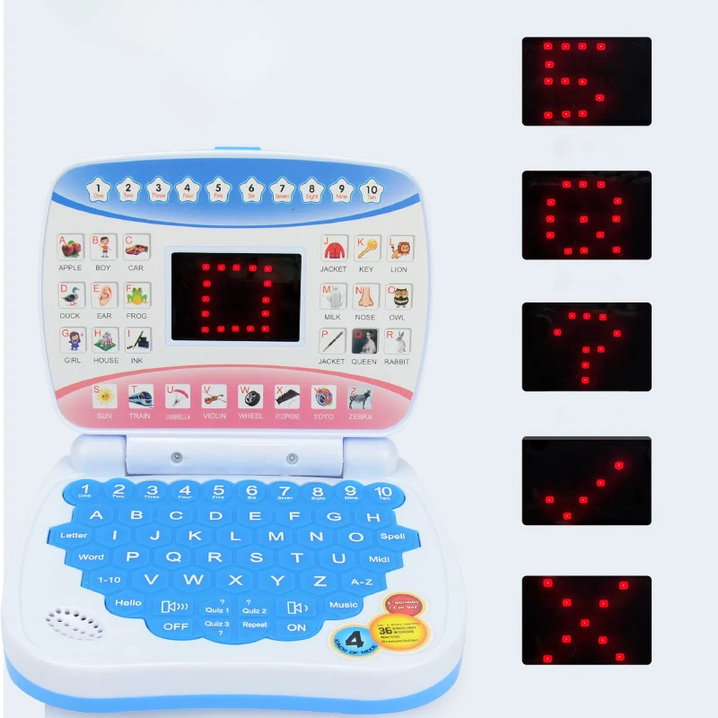 幼児向けシミュレーションノートパソコン学習機、子供用電子玩具 - Kids Educational Computer のレビューと価格