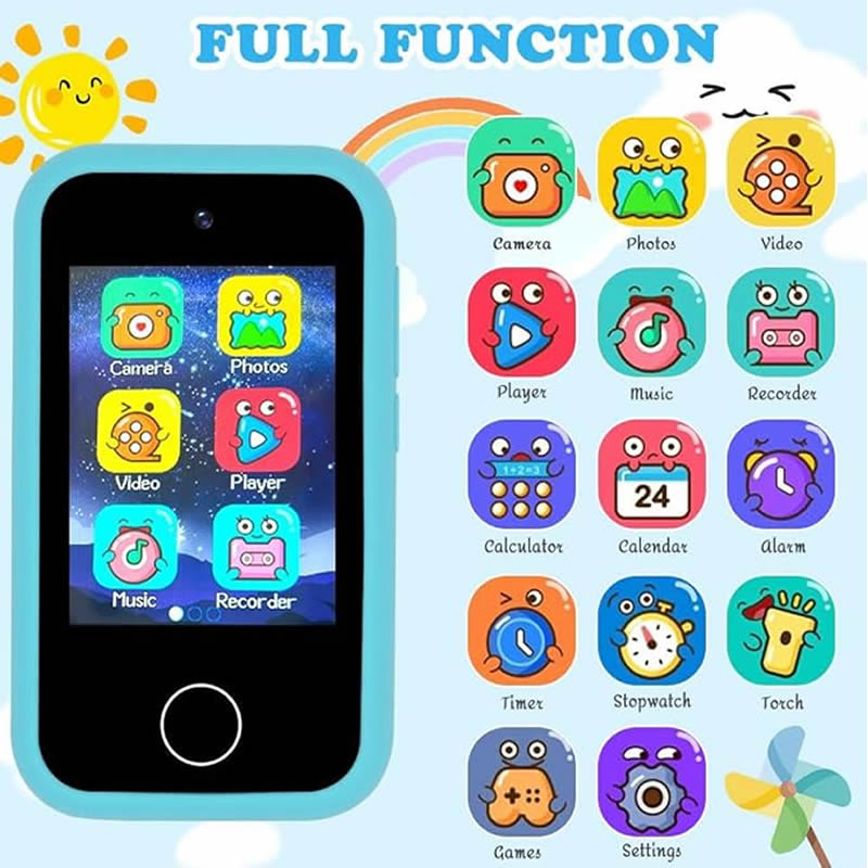 デジタルカメラ キッズ スマートフォン MP3プレーヤー カ - Kids Education Phone のレビューと価格