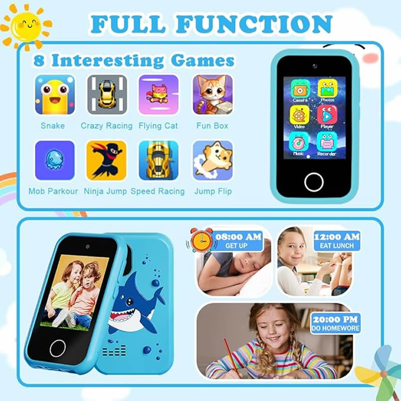 デジタルカメラ キッズ スマートフォン MP3プレーヤー カ - Kids Education Phone のレビューと価格