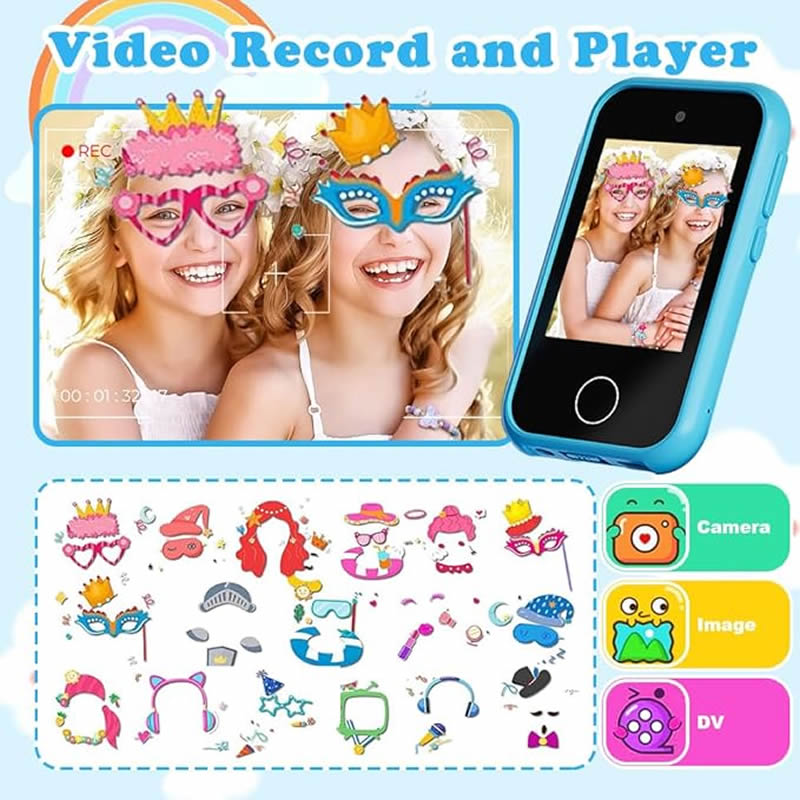 デジタルカメラ キッズ スマートフォン MP3プレーヤー カ - Kids Education Phone のレビューと価格