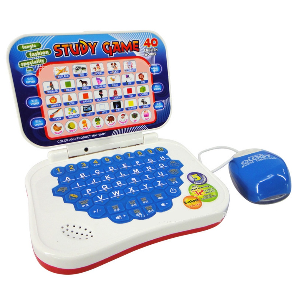 多機能バイリンガル学習マシン 子供用ミニラップトップコンピュ - Kids Educational Computer のレビューと価格