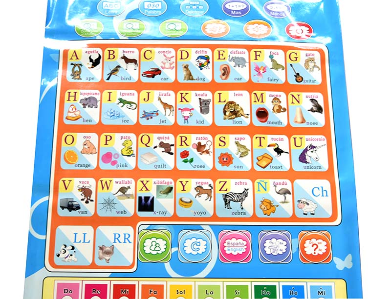 子供のためのロシア語の言語のデジタル化されたチャート,教育用 - Kids Educational Computer のレビューと価格