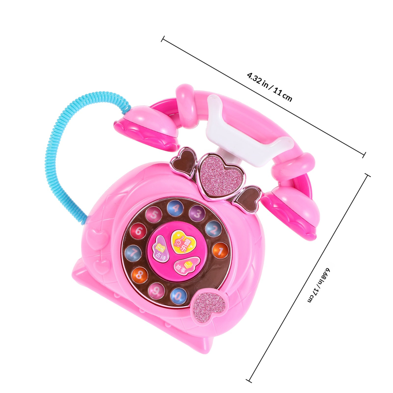 教育用ストーリーマシン 子供向け早期学習電話 音楽インタラク - Kids Education Phone のレビューと価格