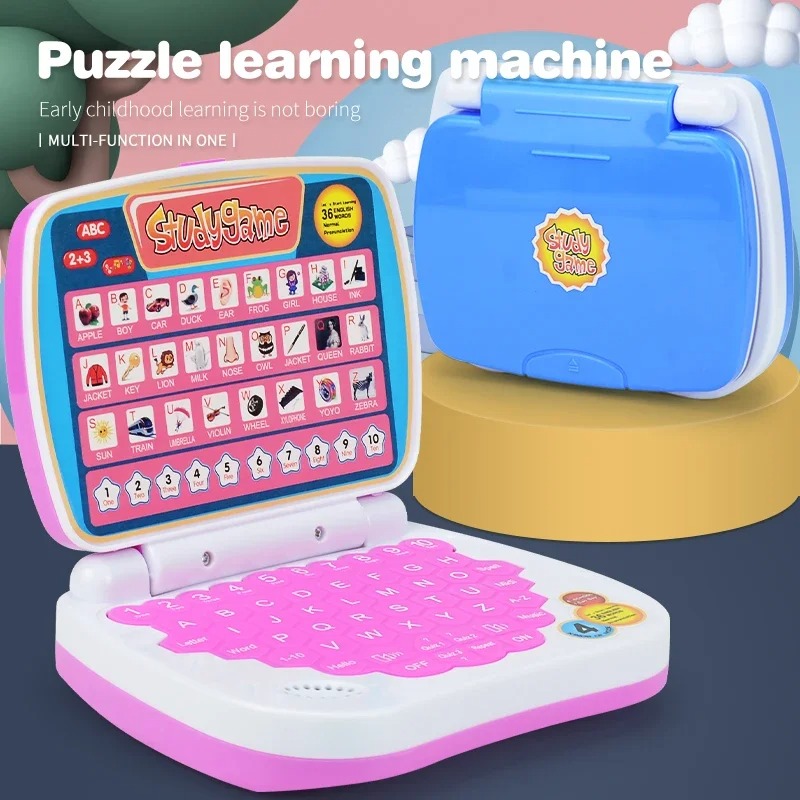 ミニシミュレーションラップトップ教育玩具 LEDスクリーン搭 - Kids Educational Computer のレビューと価格