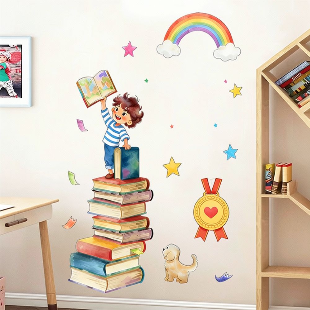 取り外し可能な英語の励ましの言葉が書かれたウォールステッカー - Kids Education Quote のレビューと価格