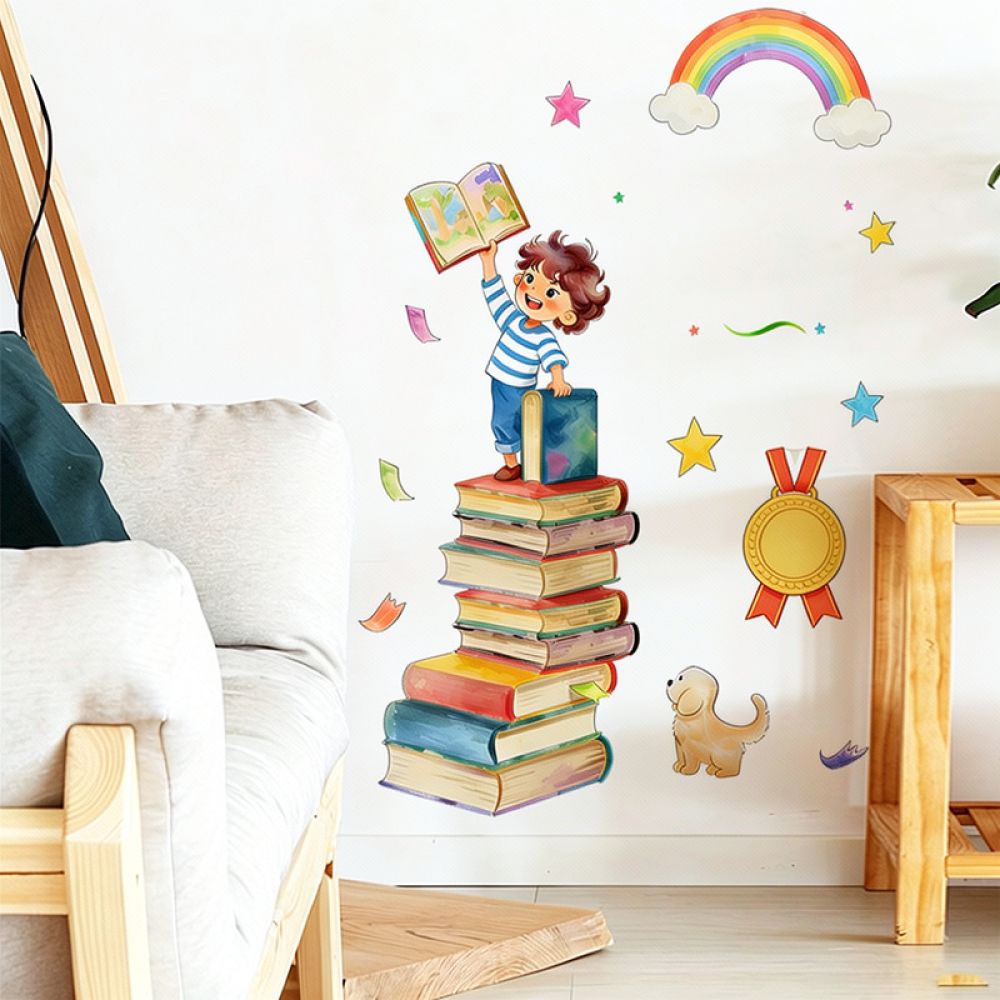 取り外し可能な英語の励ましの言葉が書かれたウォールステッカー - Kids Education Quote のレビューと価格