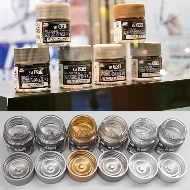 10ML超電気メッキ効果メタリックオイルペイント新シリーズS - Tamiya Model Paint Set のレビューと価格