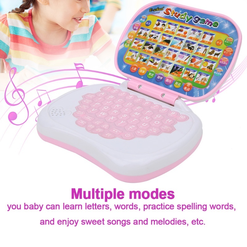 コンピューターマシン子供用おもちゃ多機能ラップトップタブレッ - Kids Educational Computer のレビューと価格
