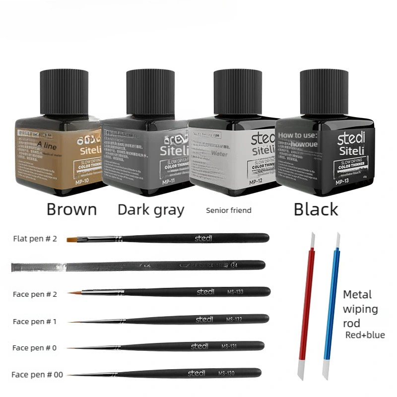 Stedi MP07-MP28 40g 水性蛍光パネルライナ - Tamiya Model Paint Set のレビューと価格
