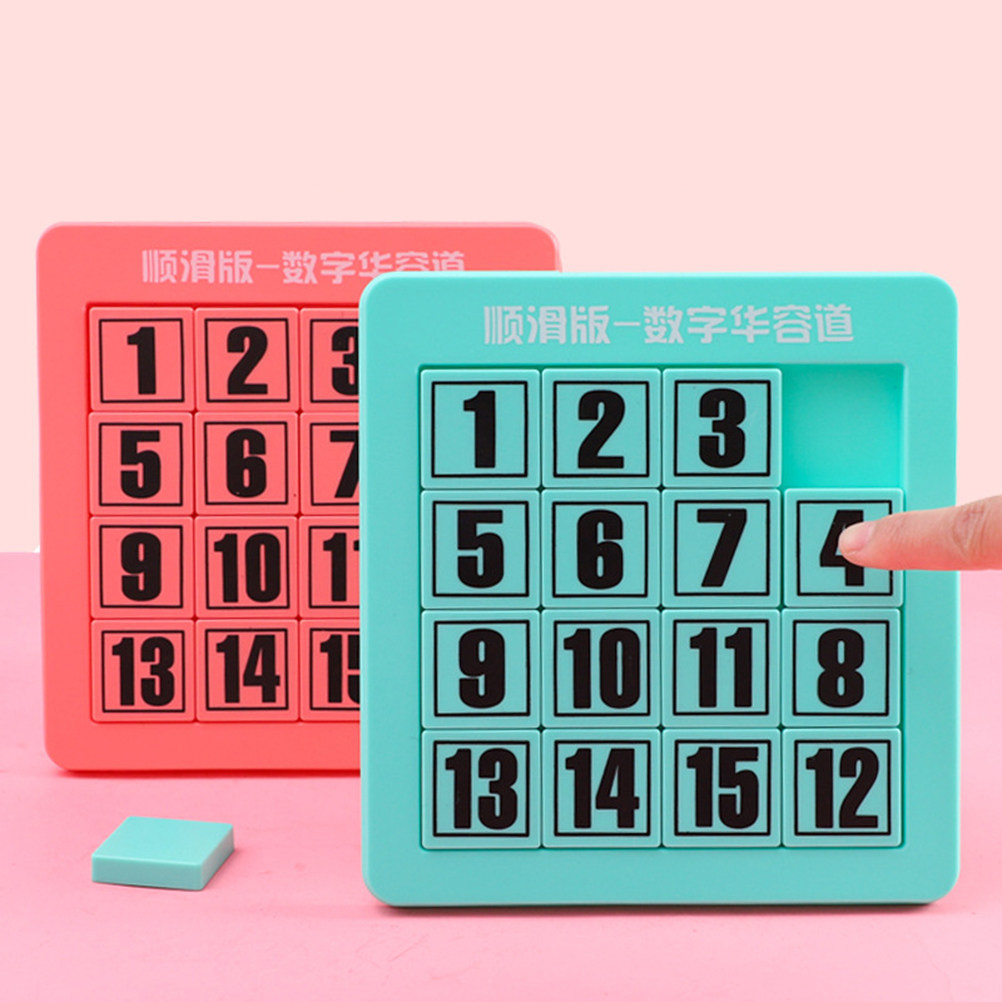 1個入り、持ち運び可能な数字スライドパズル。子供向けの知育玩 - Kids Education Number のレビューと価格