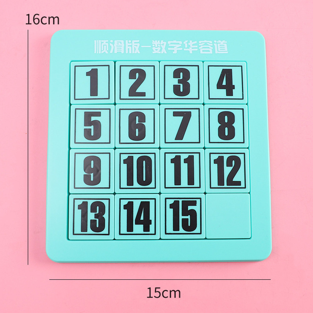 1個入り、持ち運び可能な数字スライドパズル。子供向けの知育玩 - Kids Education Number のレビューと価格